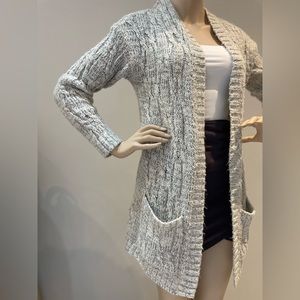 GARAGE | Oversized light gray Cardigan Sixe XS/Small